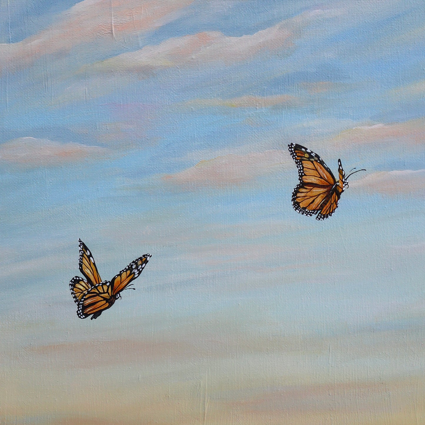 "Monarchs at Sunset" Fine Art Print