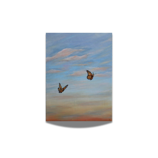 "Monarchs at Sunset" Fine Art Print