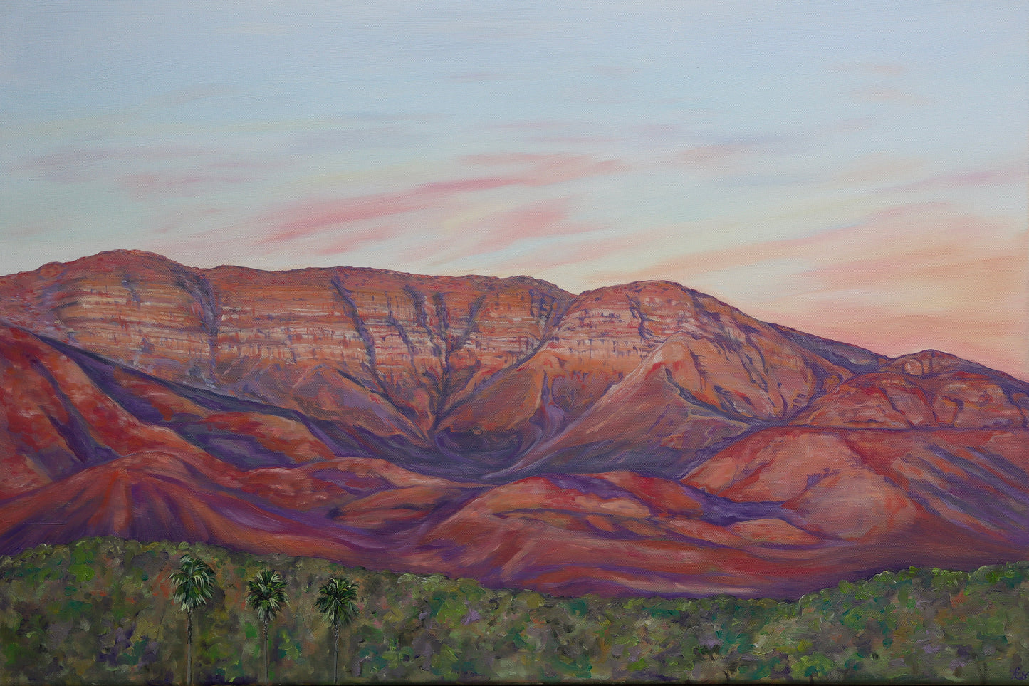 "Ojai Pink Moment" Fine Art Print